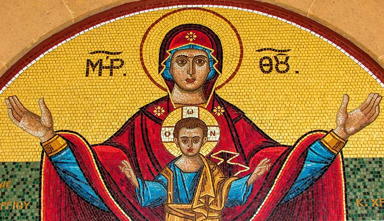 griechisch-orthodox, Maria Panagia („die Allheilige“)